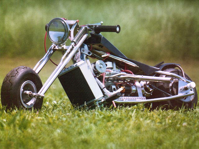 Pocket Bike with V8 engine